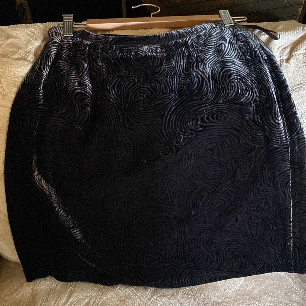 80’s Velvet Skirt